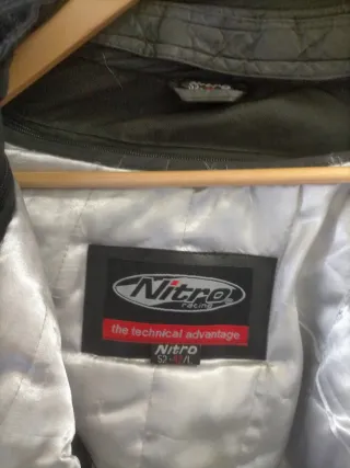 Chaqueta Moto Nitro Negra talla L