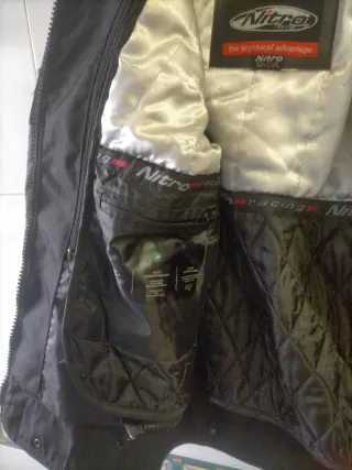 Chaqueta Moto Nitro Negra talla L