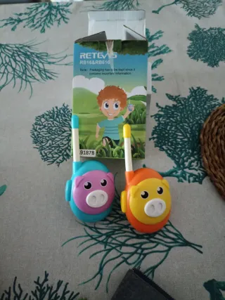 Walkie Talkies Infantiles Cerdito
