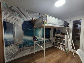 Papel pintado decorativo floral