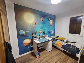 Papel pintado decorativo floral