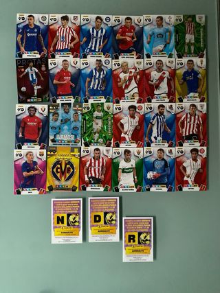 Lote cromos Adrenalyn XL 25/26