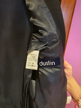 Abrigo Azul oscuro largo