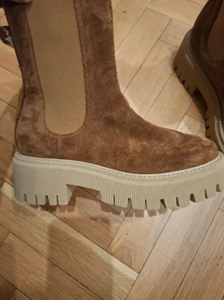 Botines Chelsea Marrones Talla 38