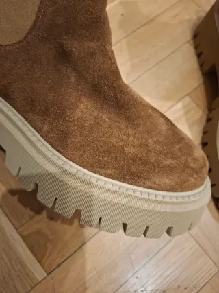 Botines Chelsea Marrones Talla 38