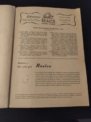 Álbum para bordar Realce N°46