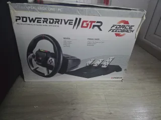 Volante, Pedales y Cambio Thrustmaster