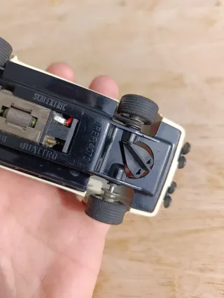 Scalextric Exin Audi Cuattro coche slot Tal cual