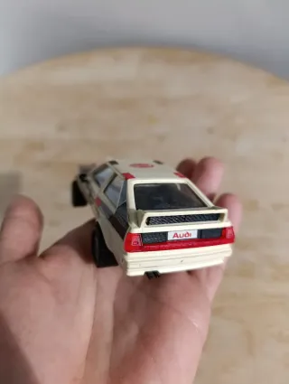Scalextric Exin Audi Cuattro coche slot Tal cual