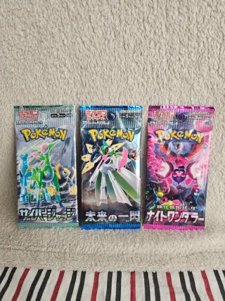 Packs Pokémon Japoneses (4 Expansiones)