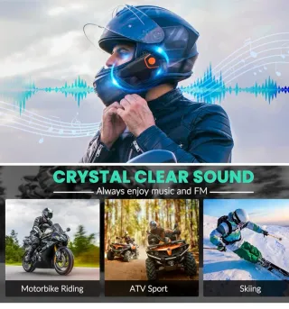 3 unidades Manos Libres Intercomunicador Moto