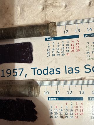 Tuercas y pasadores Derbi Variant finales años70