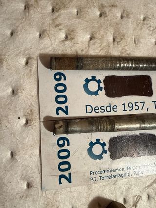 Tuercas y pasadores Derbi Variant finales años70