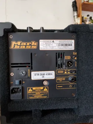 Amplificador Bajo Markbass Micromarck 801