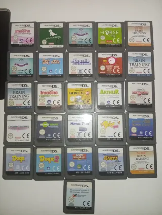 Lote de 26 Videojuegos Nintendo DS