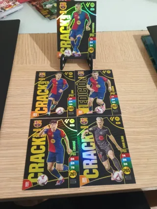 Lote 4 cromos Panini Adrenalyn XL FC Barcelona