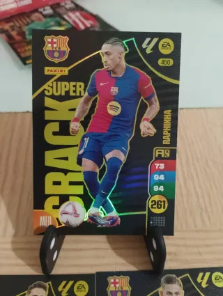 Lote 4 cromos Panini Adrenalyn XL FC Barcelona