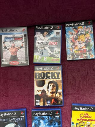 Lote 7 Juegos PlayStation 2