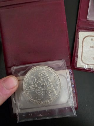 3x 100 Scellini Argento Olimpiadi Invernali 1976