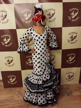 Vestido Sevillana Micaela Villa