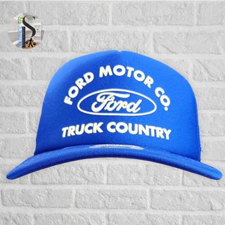 Brixton Ford Blue Azul Trucker Ajustable