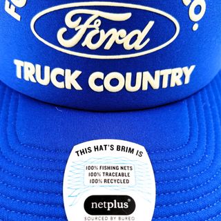 Brixton Ford Blue Azul Trucker Ajustable