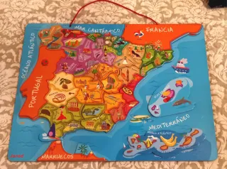 Puzzle Mapa España Infantil