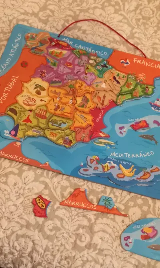 Puzzle Mapa España Infantil