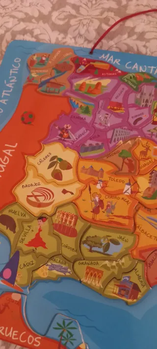 Puzzle Mapa España Infantil