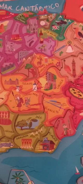 Puzzle Mapa España Infantil