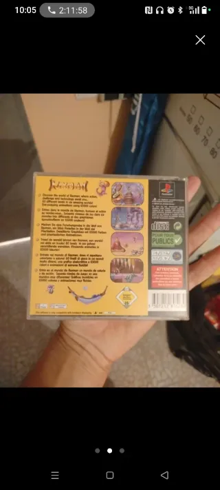 Rayman PS1 (PlayStation 1)