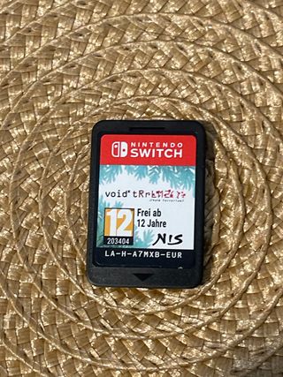 Cartucho Nintendo Switch Void Terrarium 2