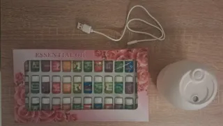 Humidificador con aceites esenciales