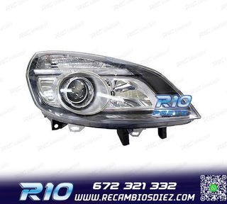 FARO DCH RENAULT SCENIC II 05-08 XENON FONDO NEGRO