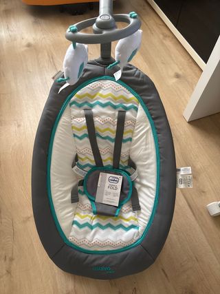 Silla mecedora para bebé Asalvo