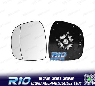 CRISTAL ESPEJO + BASE IZQUIERDO MERCEDES VITO W639 03-11 ASF