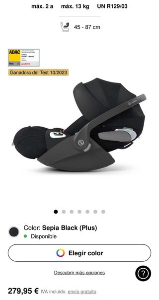 Seggiolino auto Cybex Cloud T i-size