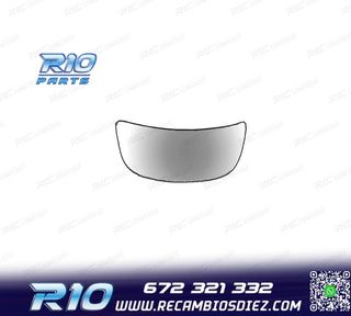 CRISTAL ESPEJO + BASE DERECHO RENAULT TRAFIC II 01-13