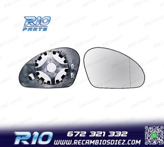 CRISTAL ESPEJO BASE DERECHO SEAT ALTEA 04-09 CONVEXO TERMICO