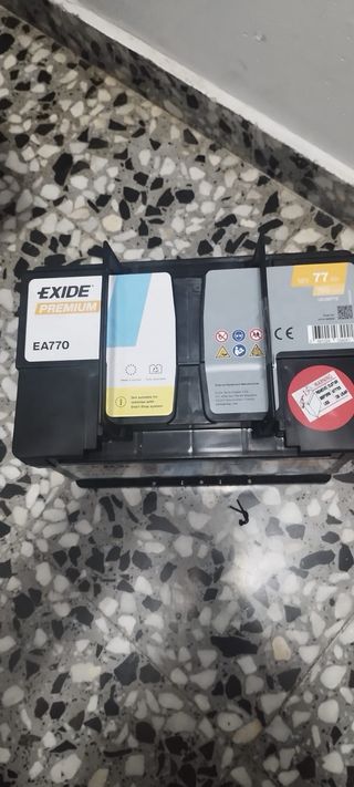 Batería Exide Premium EA770 12V 77Ah
