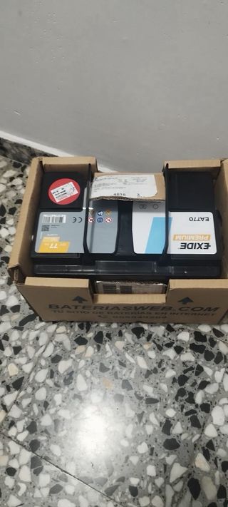 Batería Exide Premium EA770 12V 77Ah