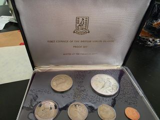 Monete Isole Vergini Britanniche 1973 - Set Uffici