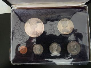 Monete Isole Vergini Britanniche 1973 - Set Uffici