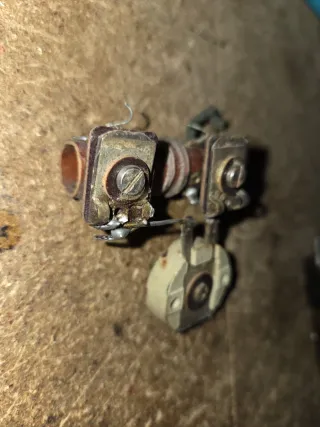 Bobina radio antigua de valvulas