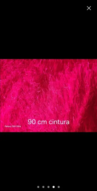 Vestido de fiesta rosa fucsia