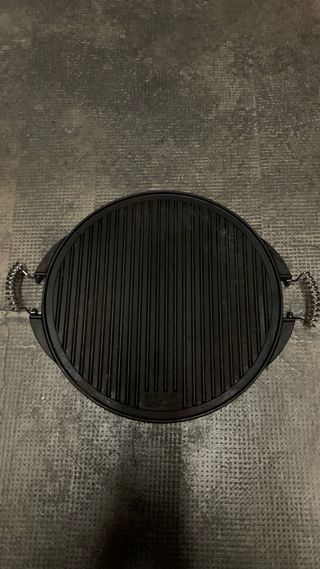 Plancha Hierro Fundido Barbacoa