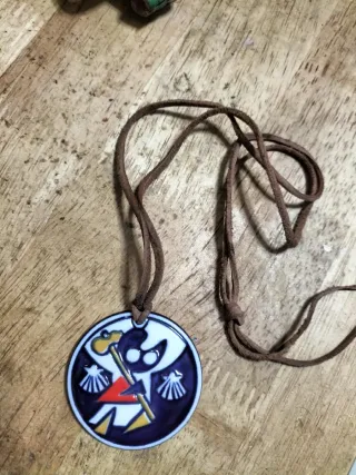 Medalla Fisterra Sargadelos Camino Santiago