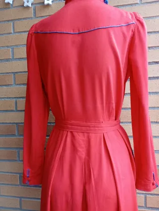 Vestido Vintage Rojo