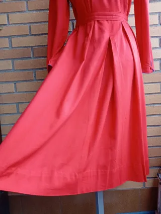 Vestido Vintage Rojo