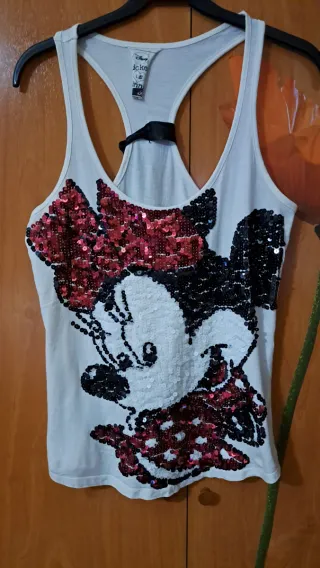 Camiseta Minnie Disney Lentejuelas